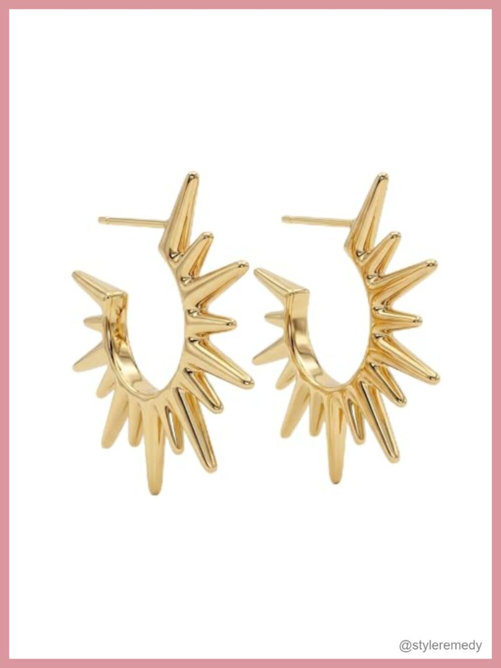 Gold Filled Small Hoop Earrings Handmade Hypoallergenic Illusion Jewelry